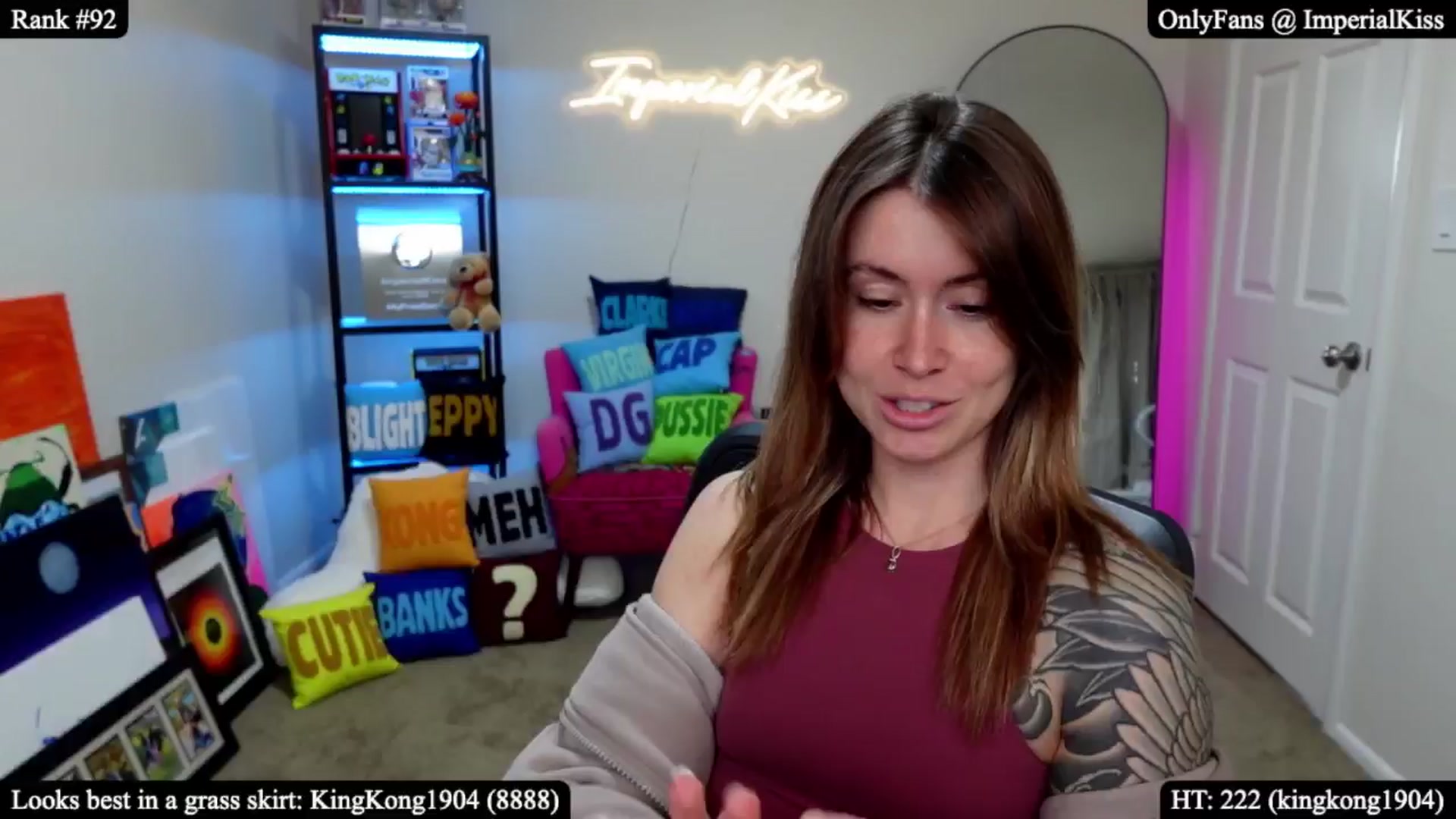 Gallery image thumbnail from ImperialKiss's myfreecams stream on, 04/11/2026, 21:33 image 6 of 20