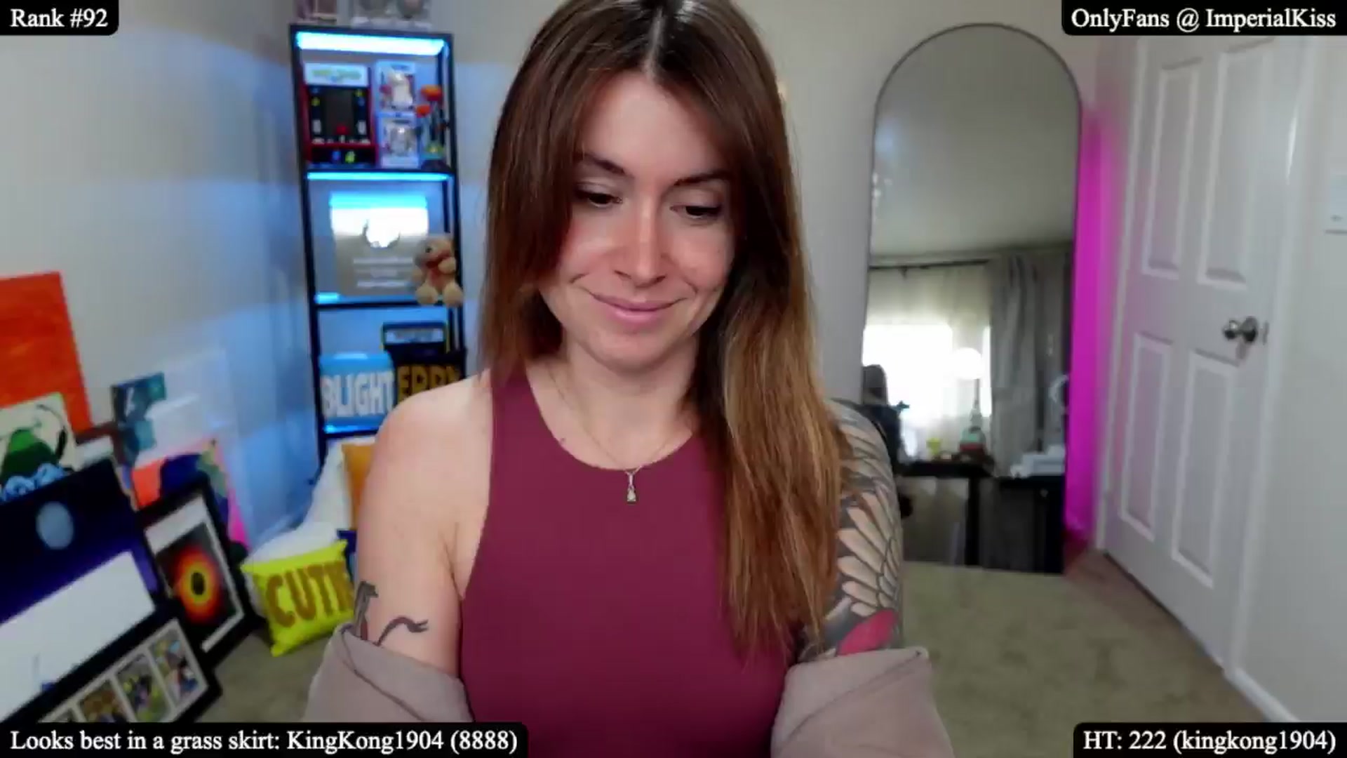 Gallery image thumbnail from ImperialKiss's myfreecams stream on, 04/11/2026, 21:33 image 3 of 20
