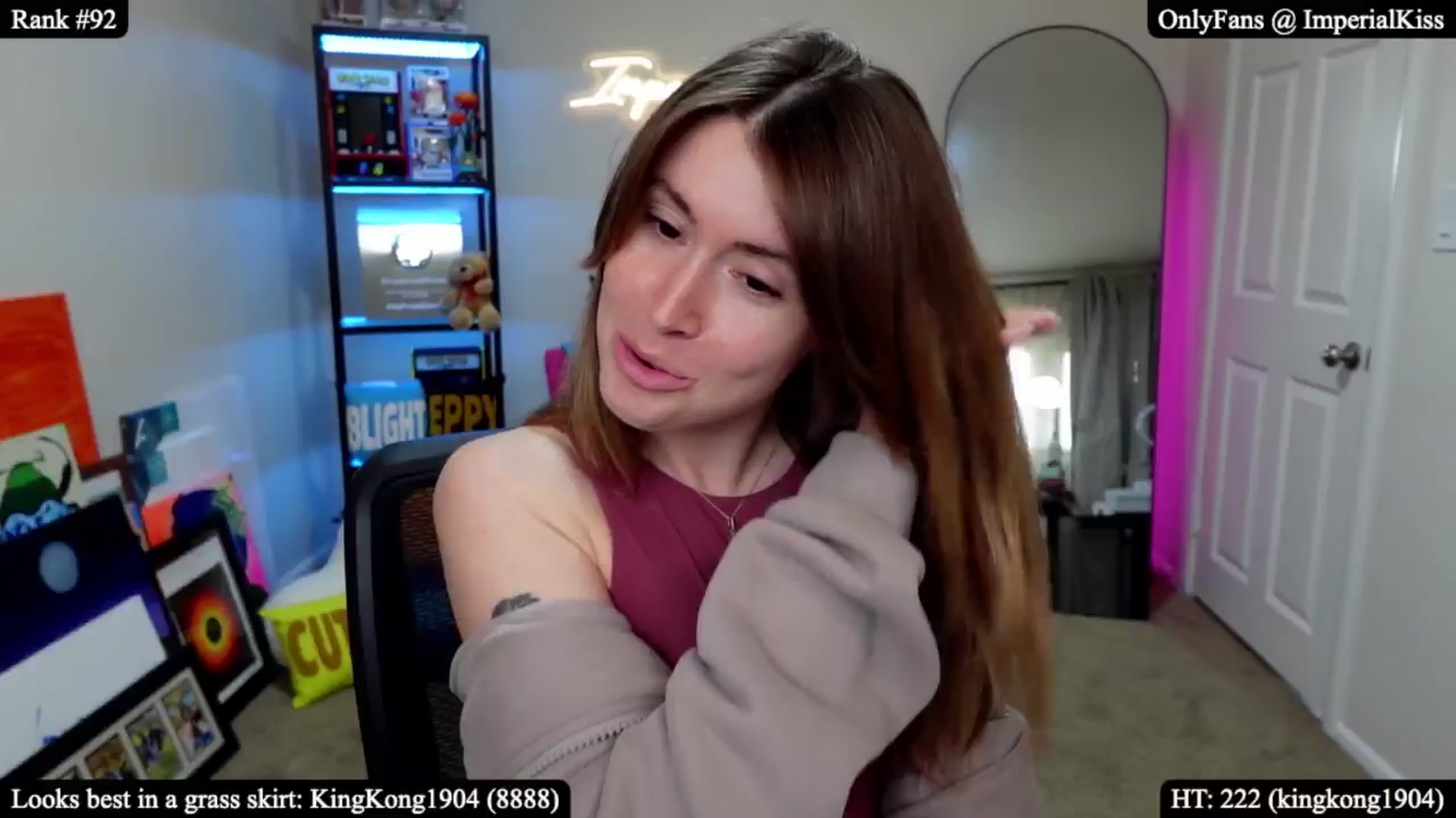 Gallery image thumbnail from ImperialKiss's myfreecams stream on, 04/11/2026, 21:33 image 4 of 20
