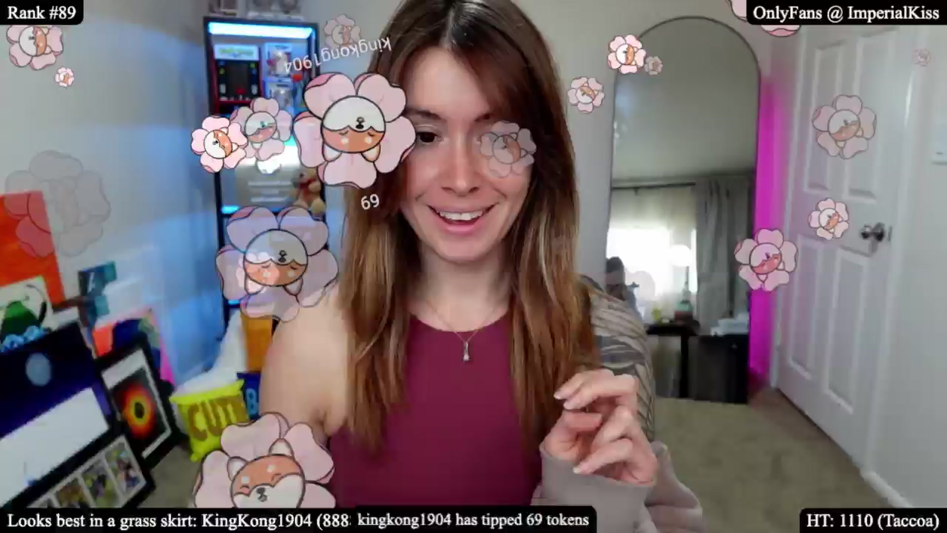 Gallery image thumbnail from ImperialKiss's myfreecams stream on, 04/11/2026, 21:33 image 17 of 20