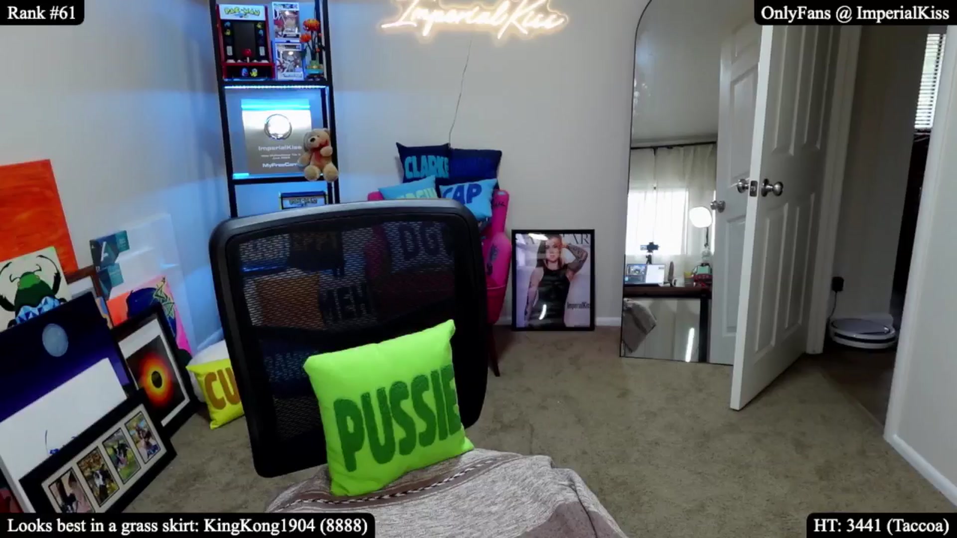 Gallery image thumbnail from ImperialKiss's myfreecams stream on, 04/11/2026, 23:38 image 15 of 20