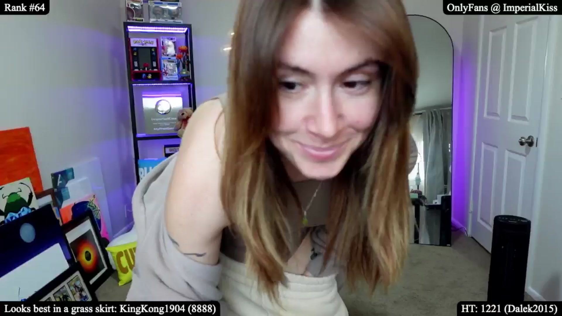 Gallery image thumbnail from ImperialKiss's myfreecams stream on, 04/12/2026, 22:57 image 7 of 20