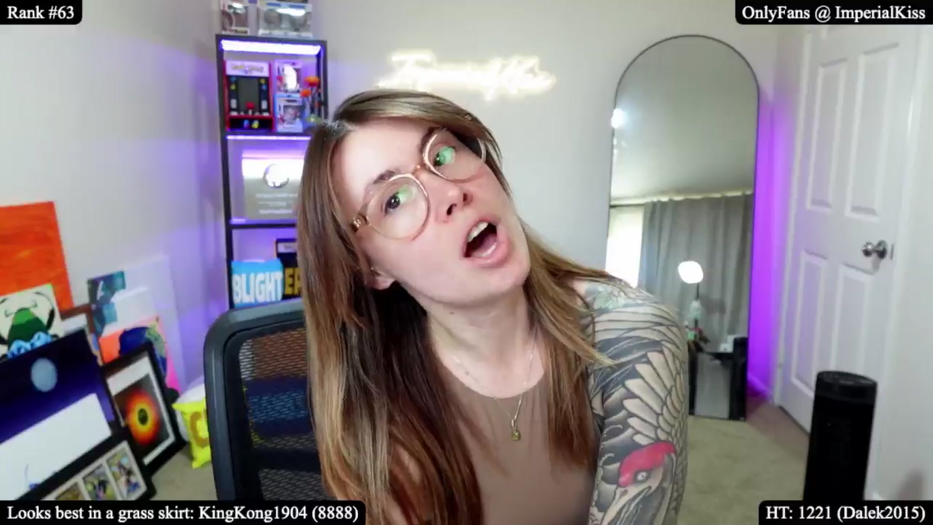 Gallery image thumbnail from ImperialKiss's myfreecams stream on, 04/12/2026, 22:57 image 16 of 20