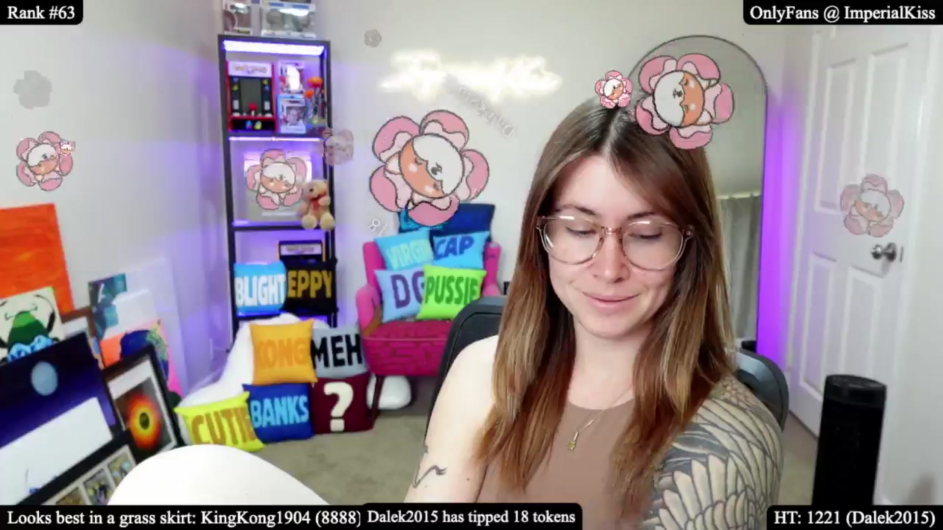 Gallery image thumbnail from ImperialKiss's myfreecams stream on, 04/12/2026, 22:57 image 18 of 20