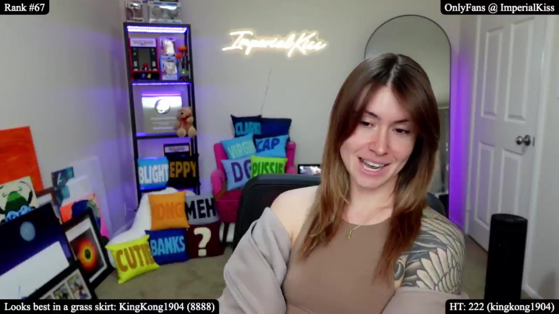 Gallery image thumbnail from ImperialKiss's myfreecams stream on, 04/12/2026, 22:57 image 3 of 20