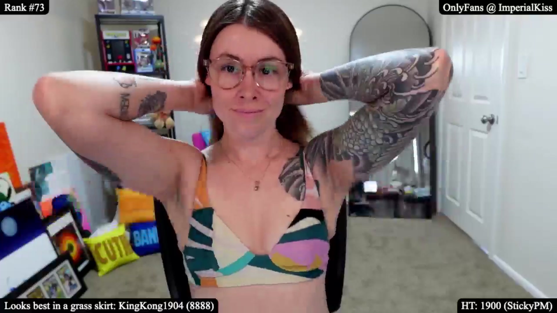 Gallery image thumbnail from ImperialKiss's myfreecams stream on, 04/18/2026, 24:03 image 18 of 20