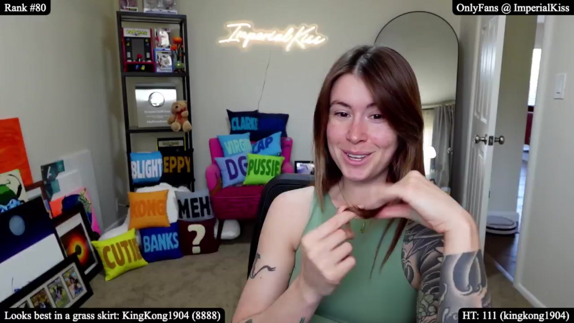 Gallery image thumbnail from ImperialKiss's myfreecams stream on, 04/18/2026, 22:35 image 4 of 20