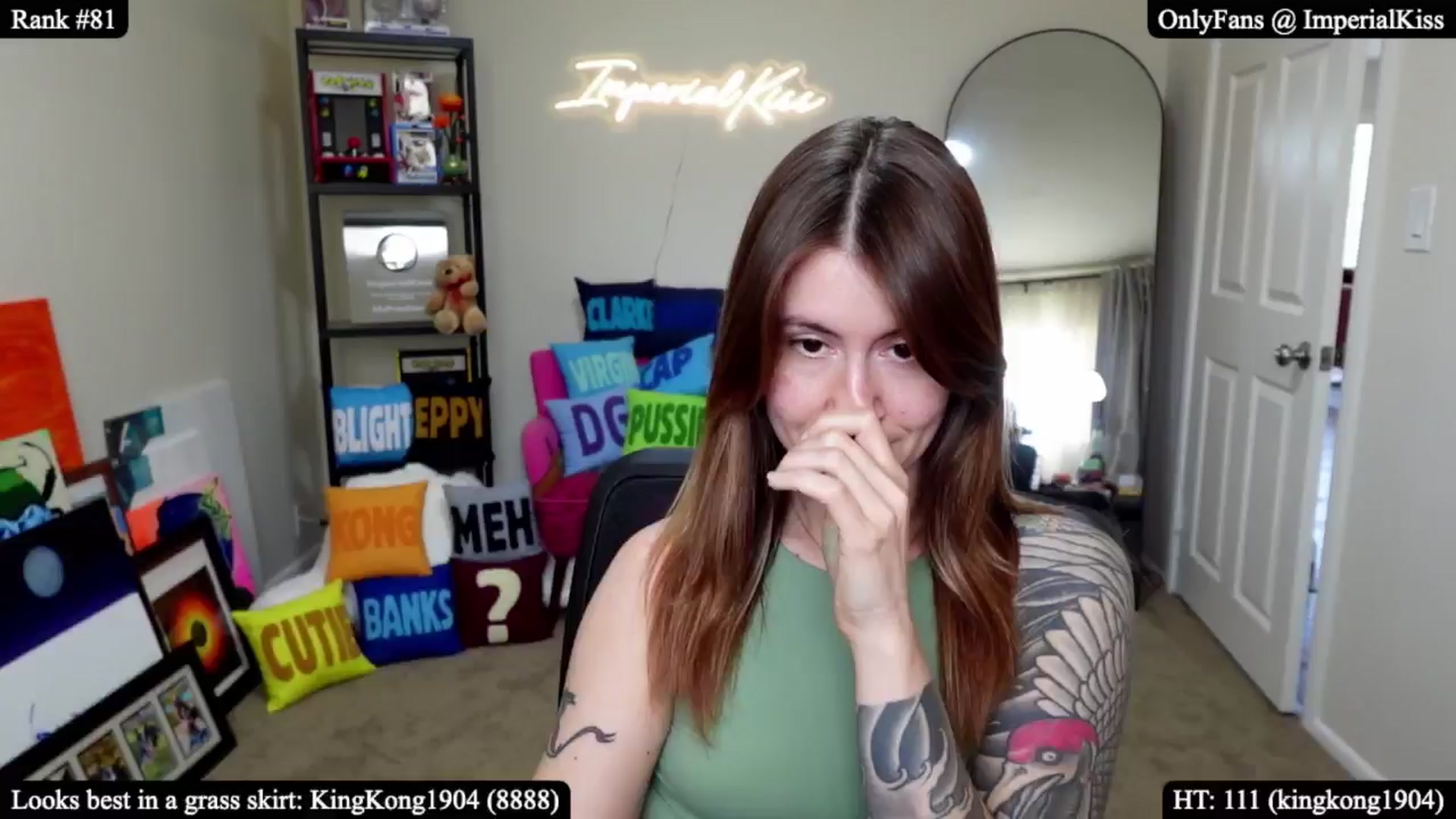 Gallery image thumbnail from ImperialKiss's myfreecams stream on, 04/18/2026, 22:35 image 11 of 20