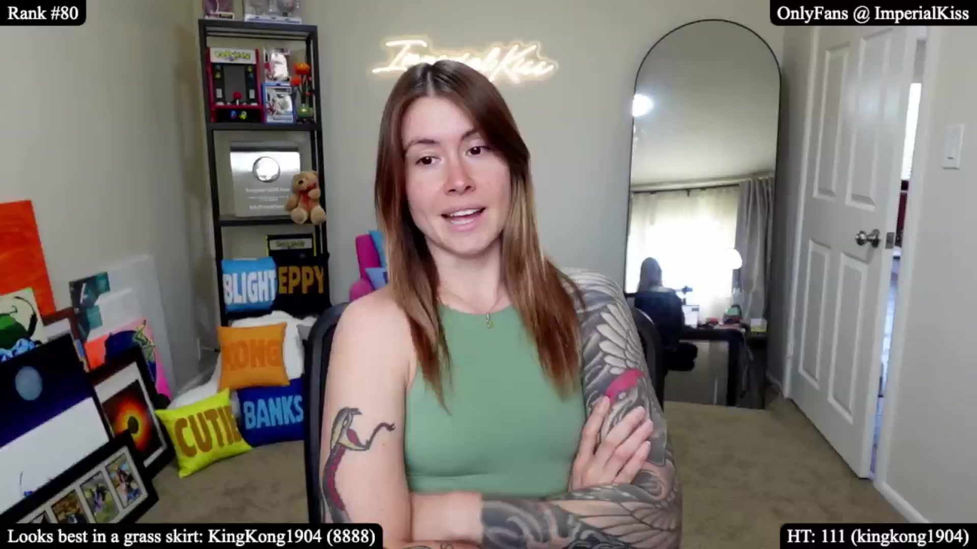 Gallery image thumbnail from ImperialKiss's myfreecams stream on, 04/18/2026, 22:35 image 8 of 20