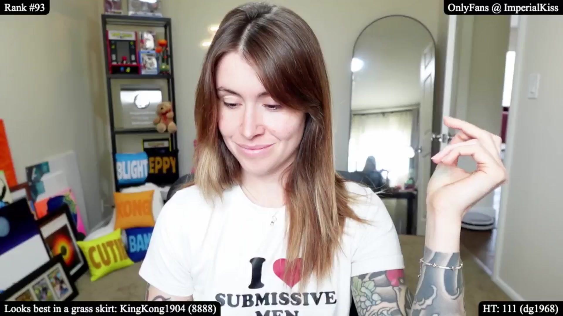 Gallery image thumbnail from ImperialKiss's myfreecams stream on, 04/20/2026, 24:03 image 10 of 20