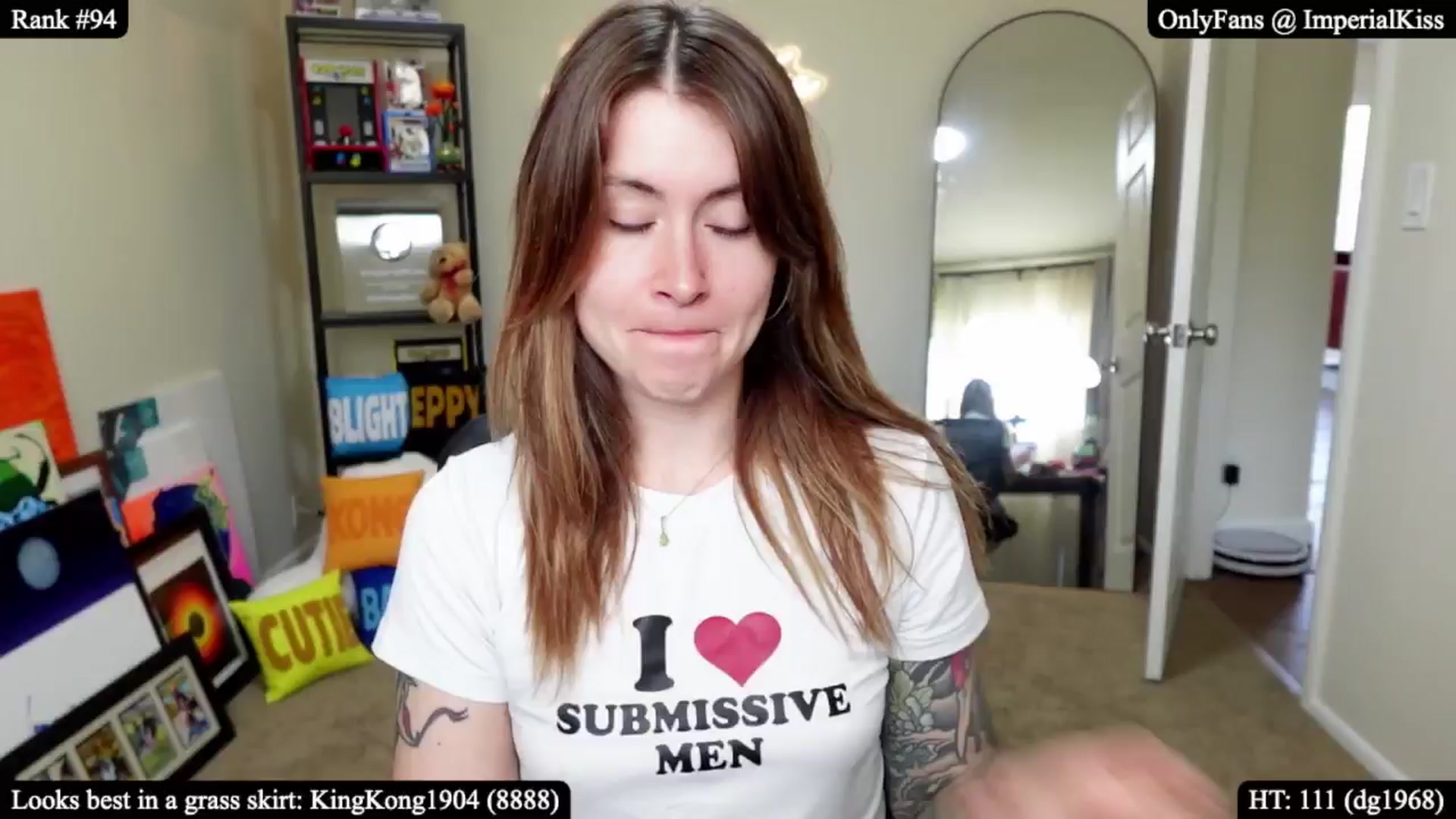 Gallery image thumbnail from ImperialKiss's myfreecams stream on, 04/20/2026, 24:03 image 5 of 20