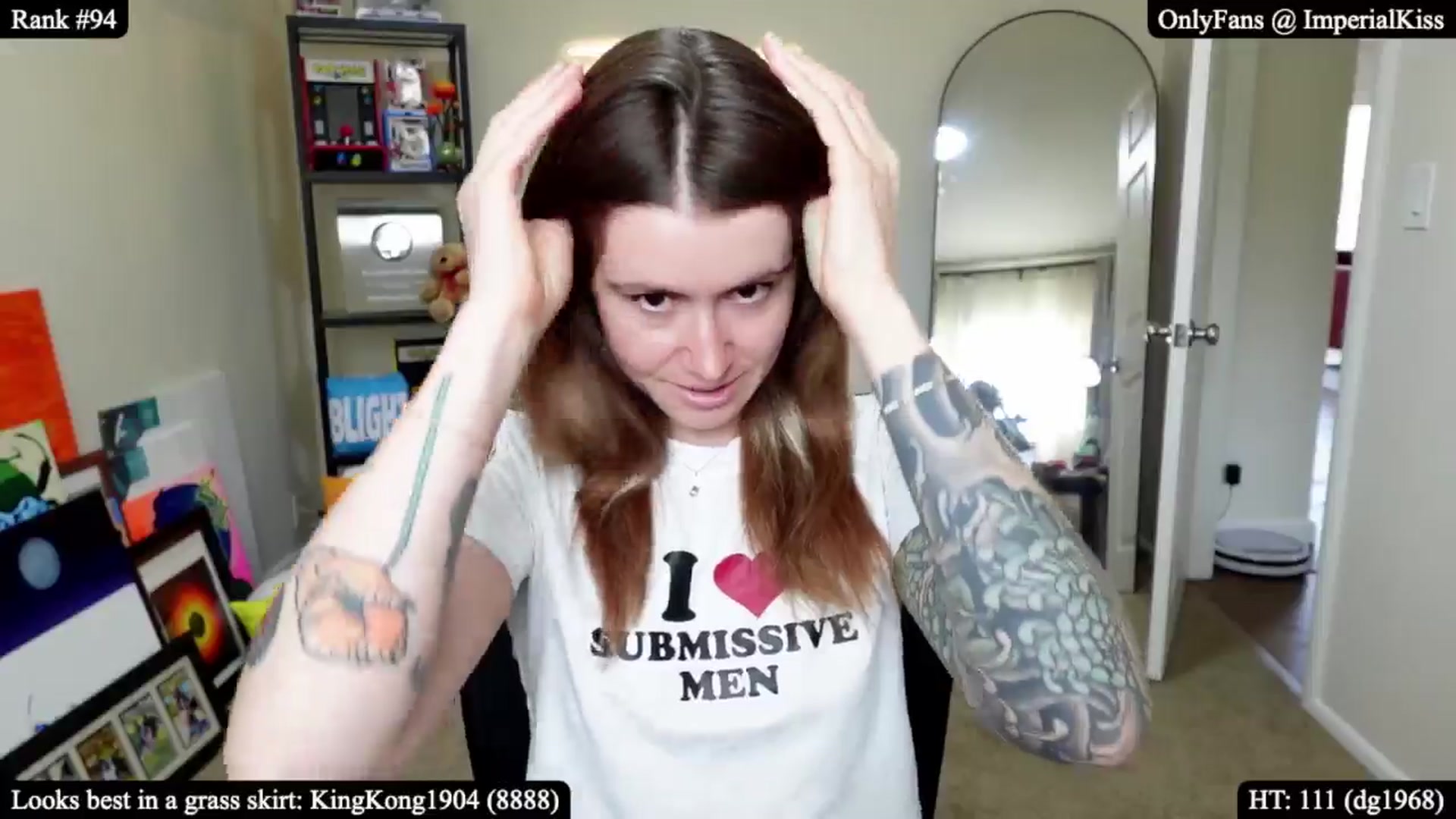 Gallery image thumbnail from ImperialKiss's myfreecams stream on, 04/20/2026, 24:03 image 8 of 20