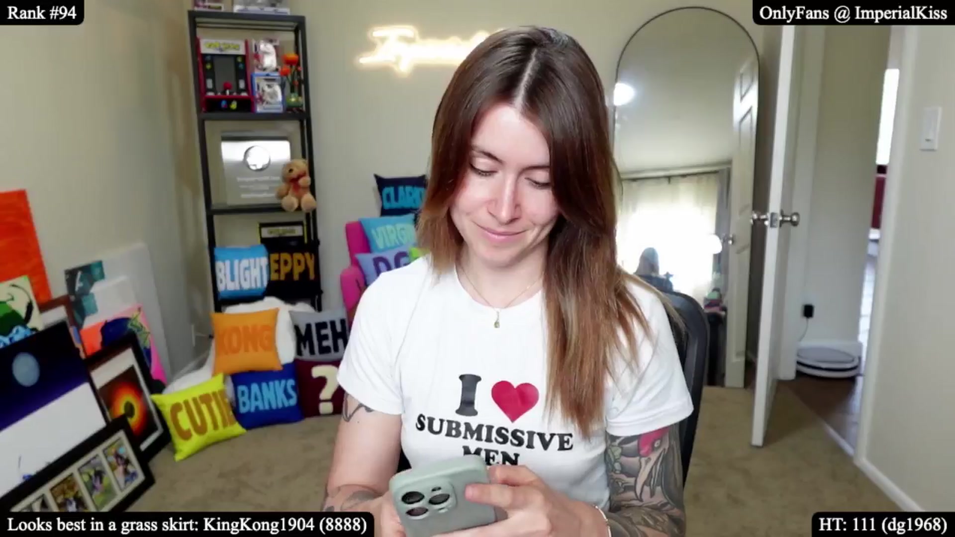 Gallery image thumbnail from ImperialKiss's myfreecams stream on, 04/20/2026, 24:03 image 7 of 20