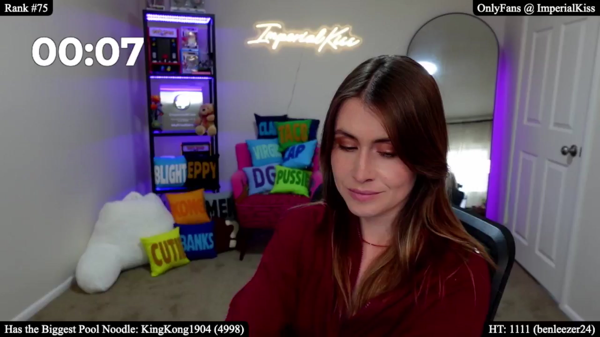 Gallery image thumbnail from ImperialKiss's myfreecams stream on, 05/04/2026, 24:48 image 18 of 20