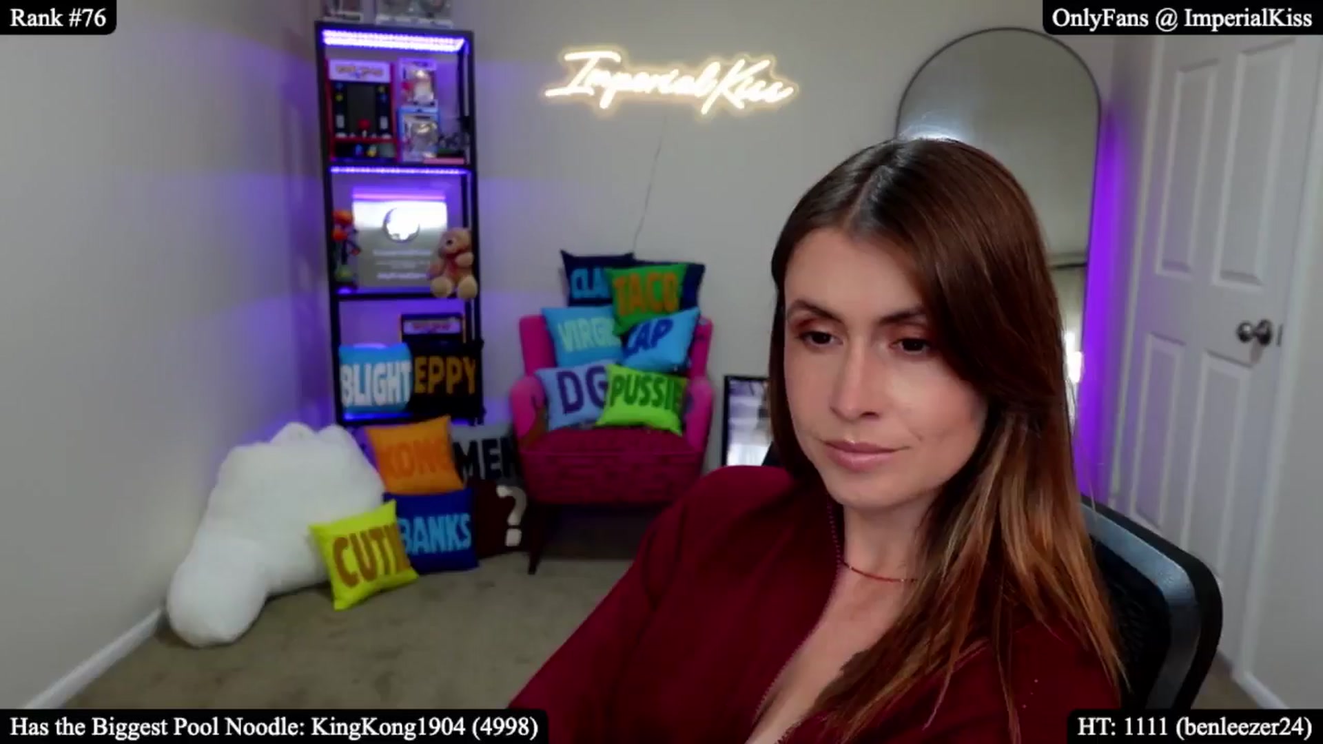 Gallery image thumbnail from ImperialKiss's myfreecams stream on, 05/04/2026, 24:48 image 20 of 20