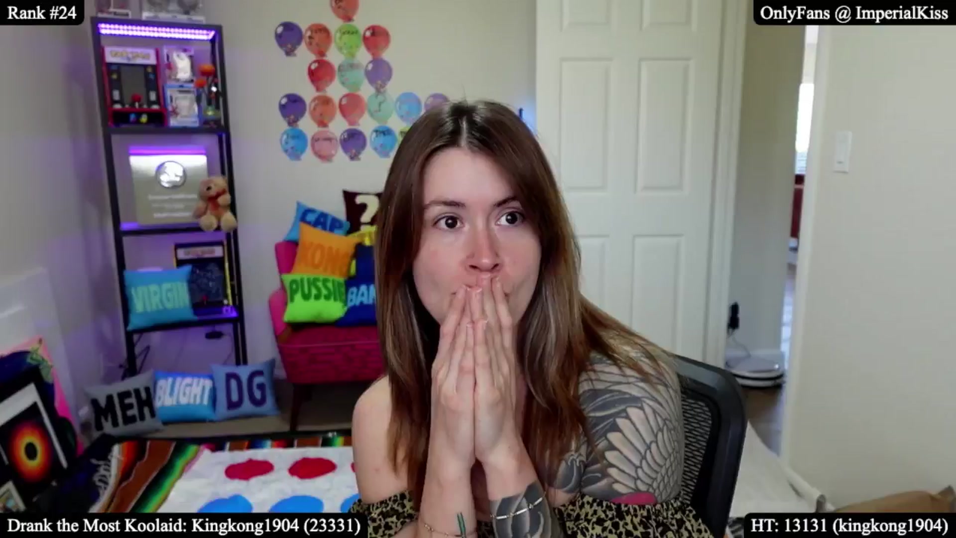 Gallery image thumbnail from ImpyBirthday's myfreecams stream on, 03/08/2026, 22:00 image 1 of 20