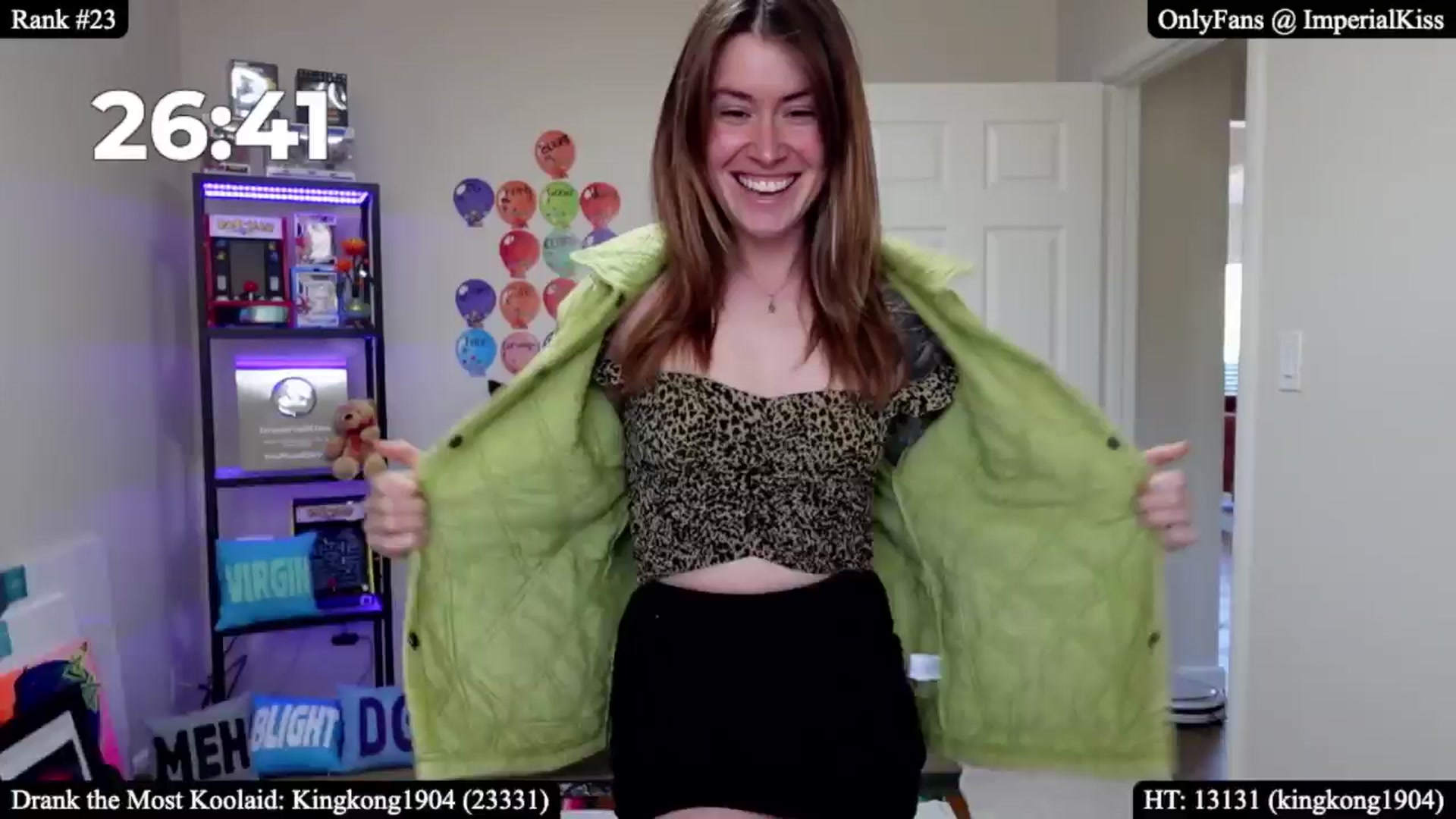 Gallery image thumbnail from ImpyBirthday's myfreecams stream on, 03/08/2026, 22:00 image 7 of 20