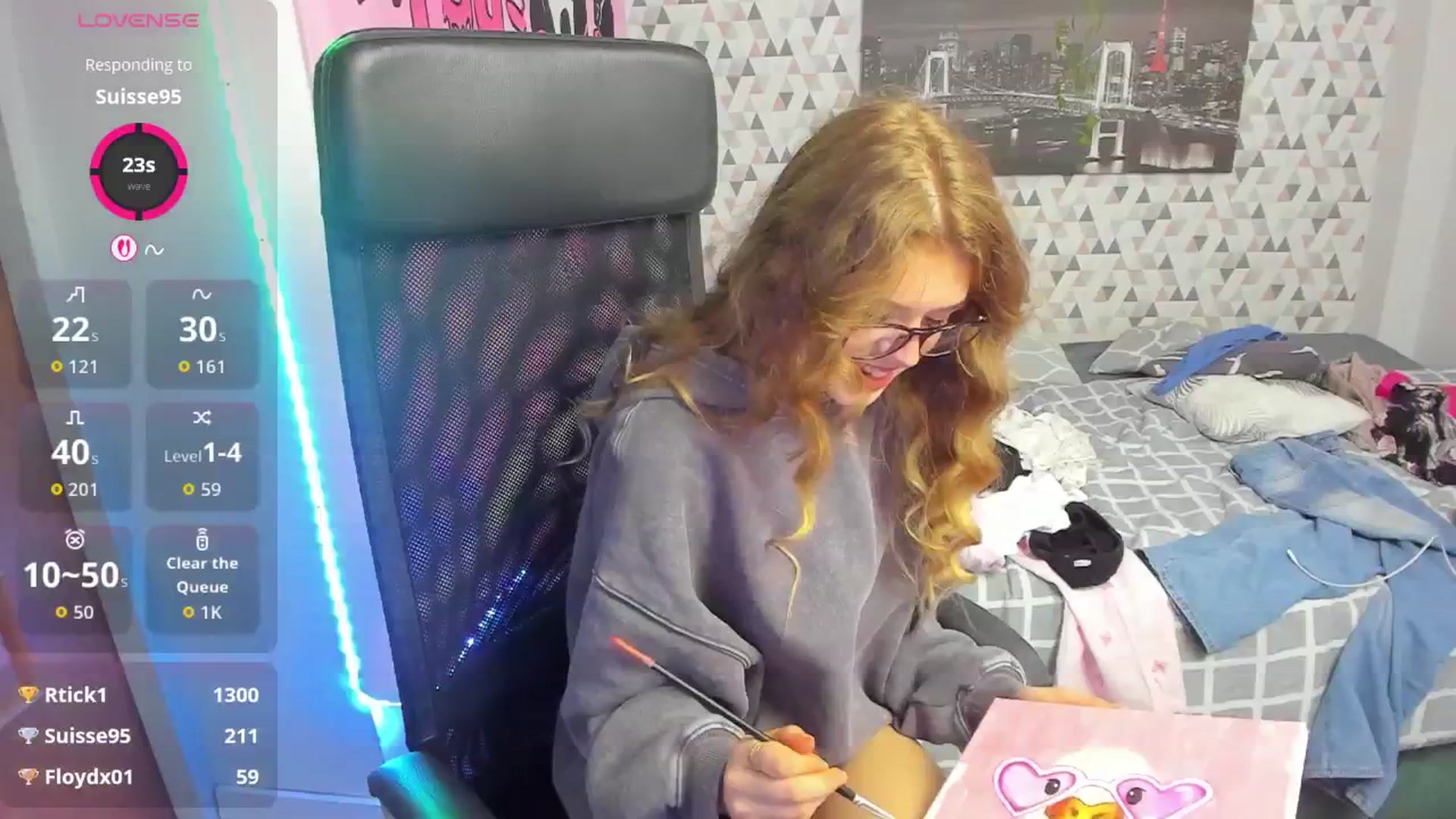 Gallery image thumbnail from Iness_lex's myfreecams stream on, 04/17/2026, 10:29 image 15 of 20