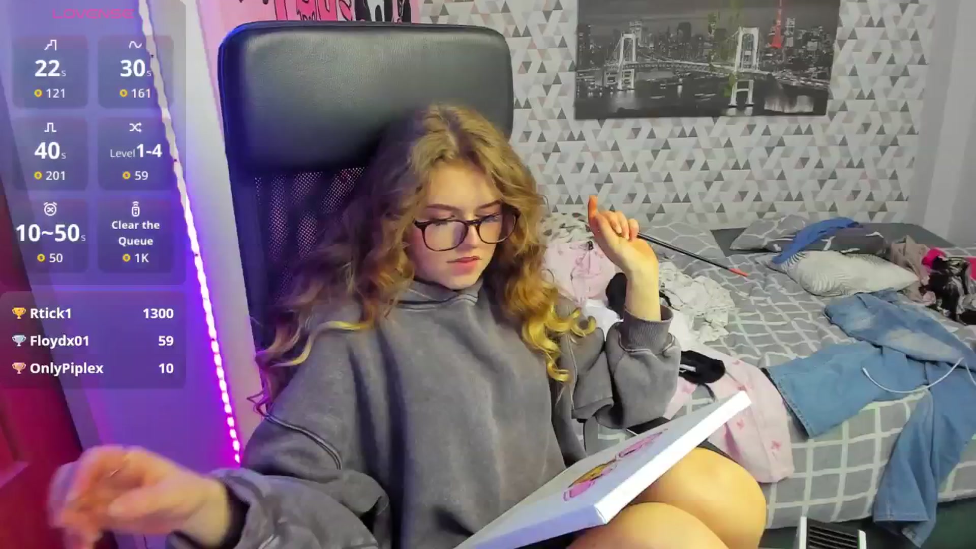 Gallery image thumbnail from Iness_lex's myfreecams stream on, 04/17/2026, 10:29 image 6 of 20
