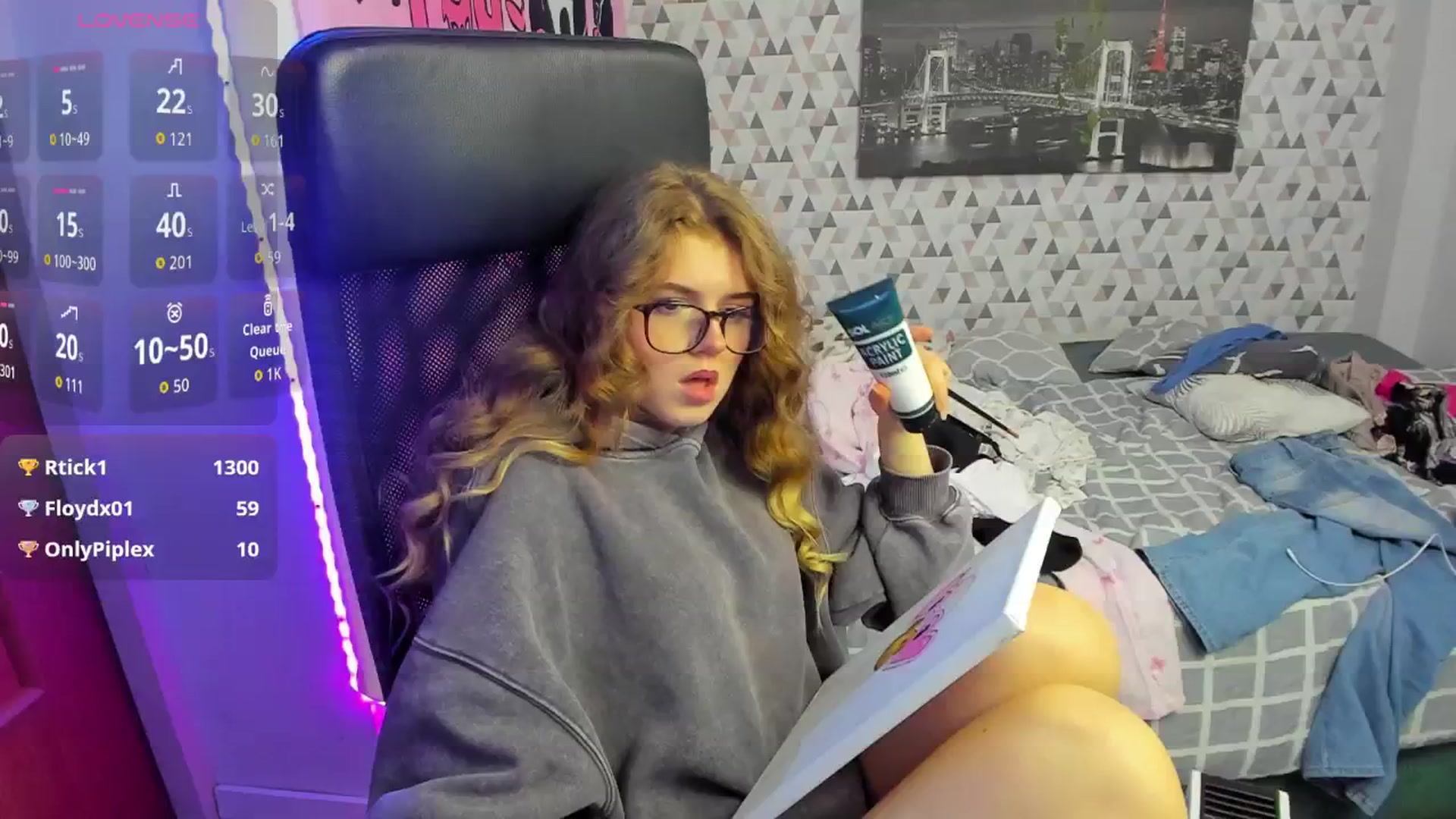 Gallery image thumbnail from Iness_lex's myfreecams stream on, 04/17/2026, 10:29 image 7 of 20