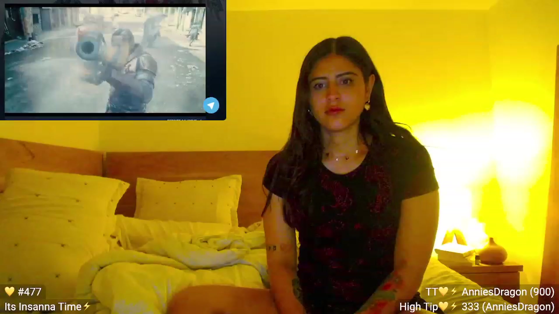 Gallery image thumbnail from Insanna's myfreecams stream on, 02/06/2023, 24:03 image 16 of 20