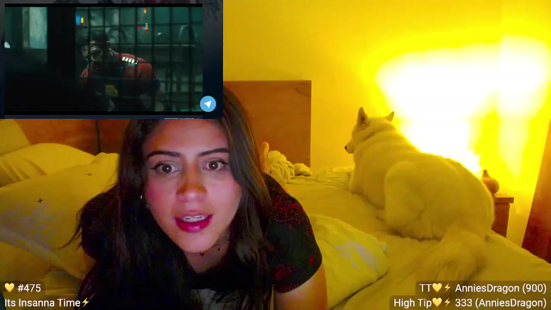 Gallery image thumbnail from Insanna's myfreecams stream on, 02/06/2023, 24:03 image 13 of 20