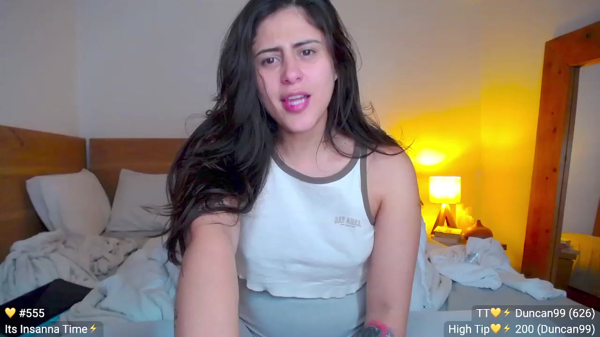 Gallery image thumbnail from Insanna's myfreecams stream on, 02/07/2023, 02:35 image 16 of 20