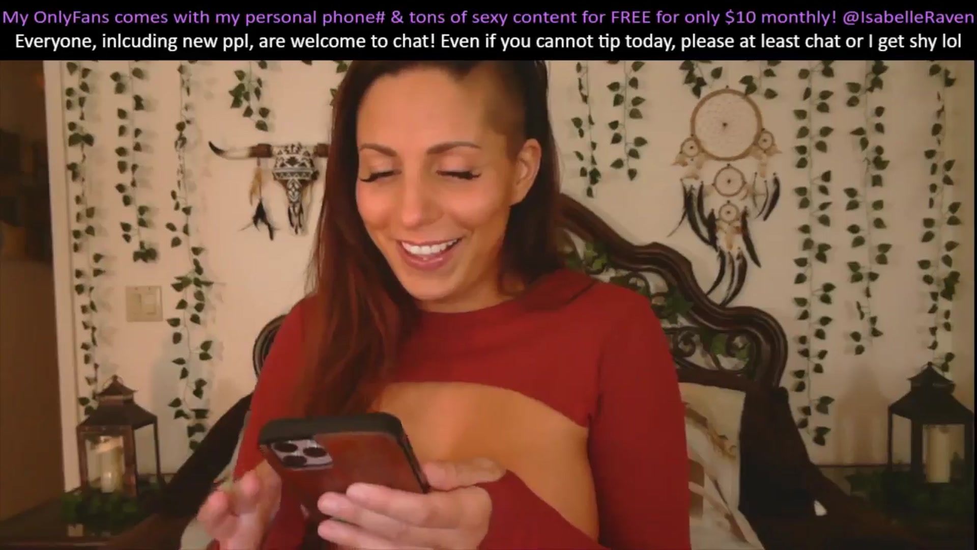Gallery image thumbnail from IsabelleRaven's myfreecams stream on, 11/18/2024, 14:58 image 6 of 20