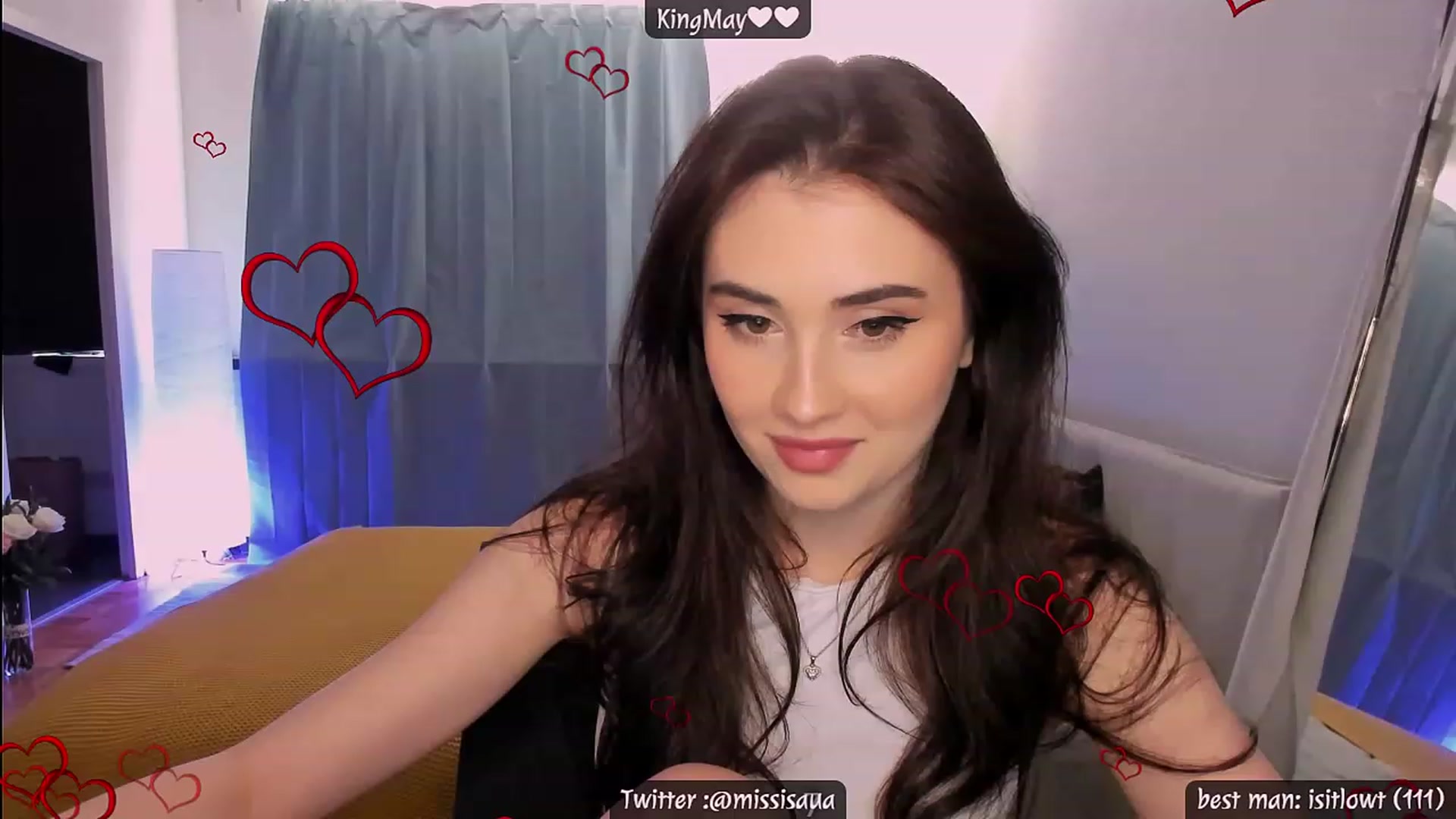 Gallery image thumbnail from Issa_7's myfreecams stream on, 05/05/2023, 18:44 image 6 of 20