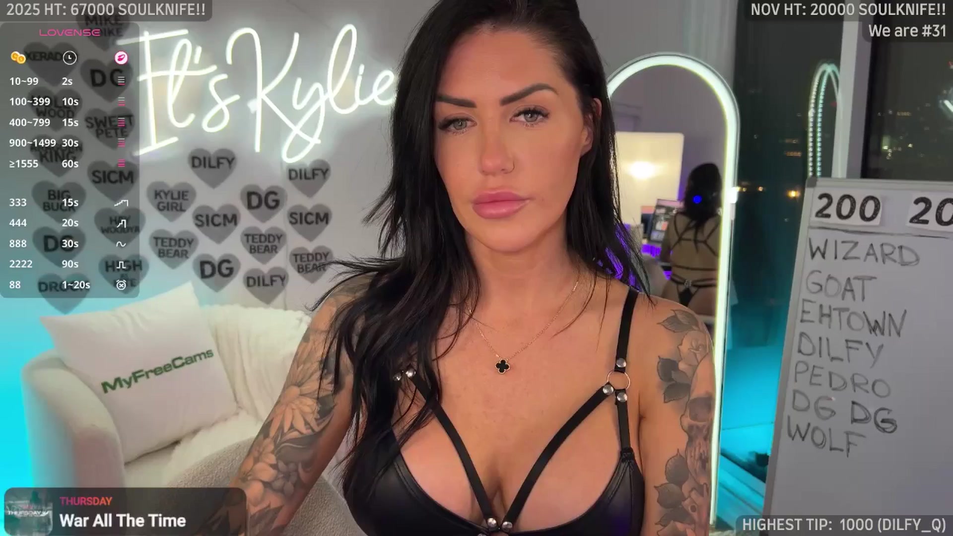 Gallery image thumbnail from ItsKylieEh's myfreecams stream on, 11/09/2025, 08:26 image 15 of 20
