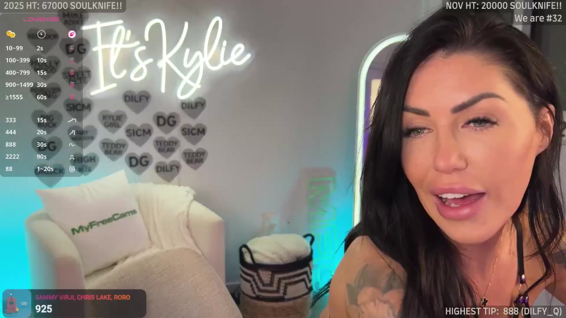Gallery image thumbnail from ItsKylieEh's myfreecams stream on, 11/09/2025, 08:26 image 3 of 20