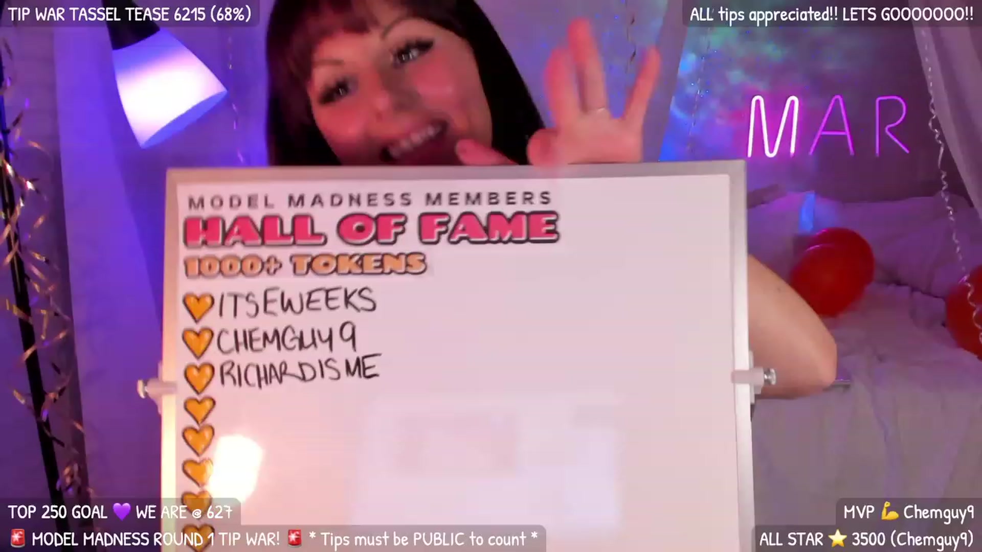 Gallery image thumbnail from ItsMar's myfreecams stream on, 03/05/2023, 05:39 image 17 of 20