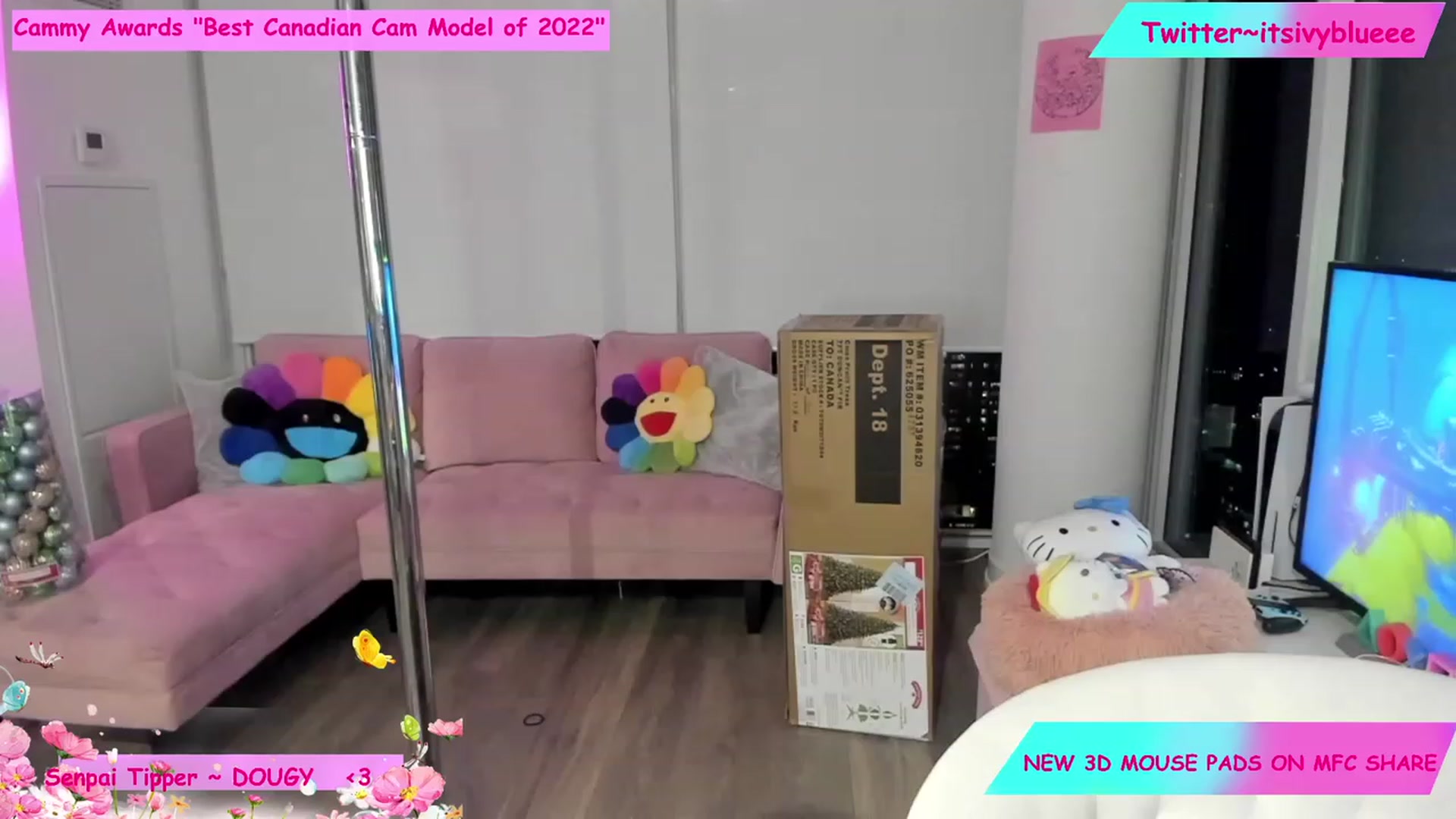 Gallery image thumbnail from Itsivyblue's myfreecams stream on, 11/24/2022, 24:58 image 13 of 20