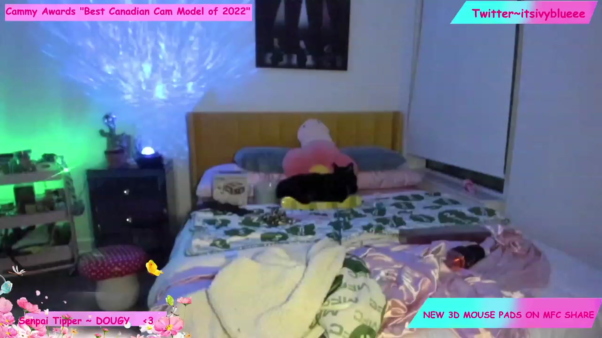 Gallery image thumbnail from Itsivyblue's myfreecams stream on, 11/26/2022, 02:39 image 6 of 20