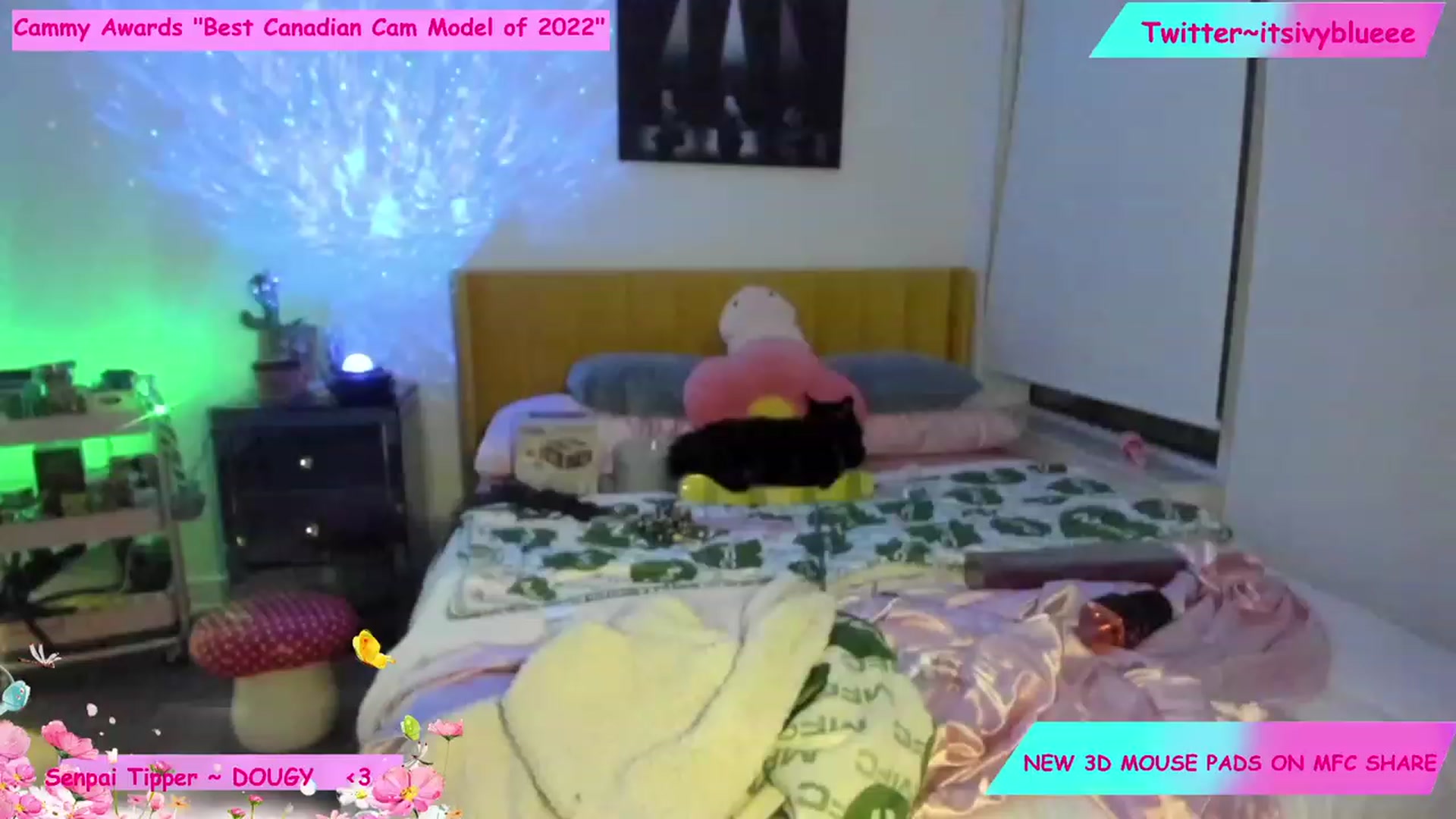 Gallery image thumbnail from Itsivyblue's myfreecams stream on, 11/26/2022, 02:39 image 5 of 20