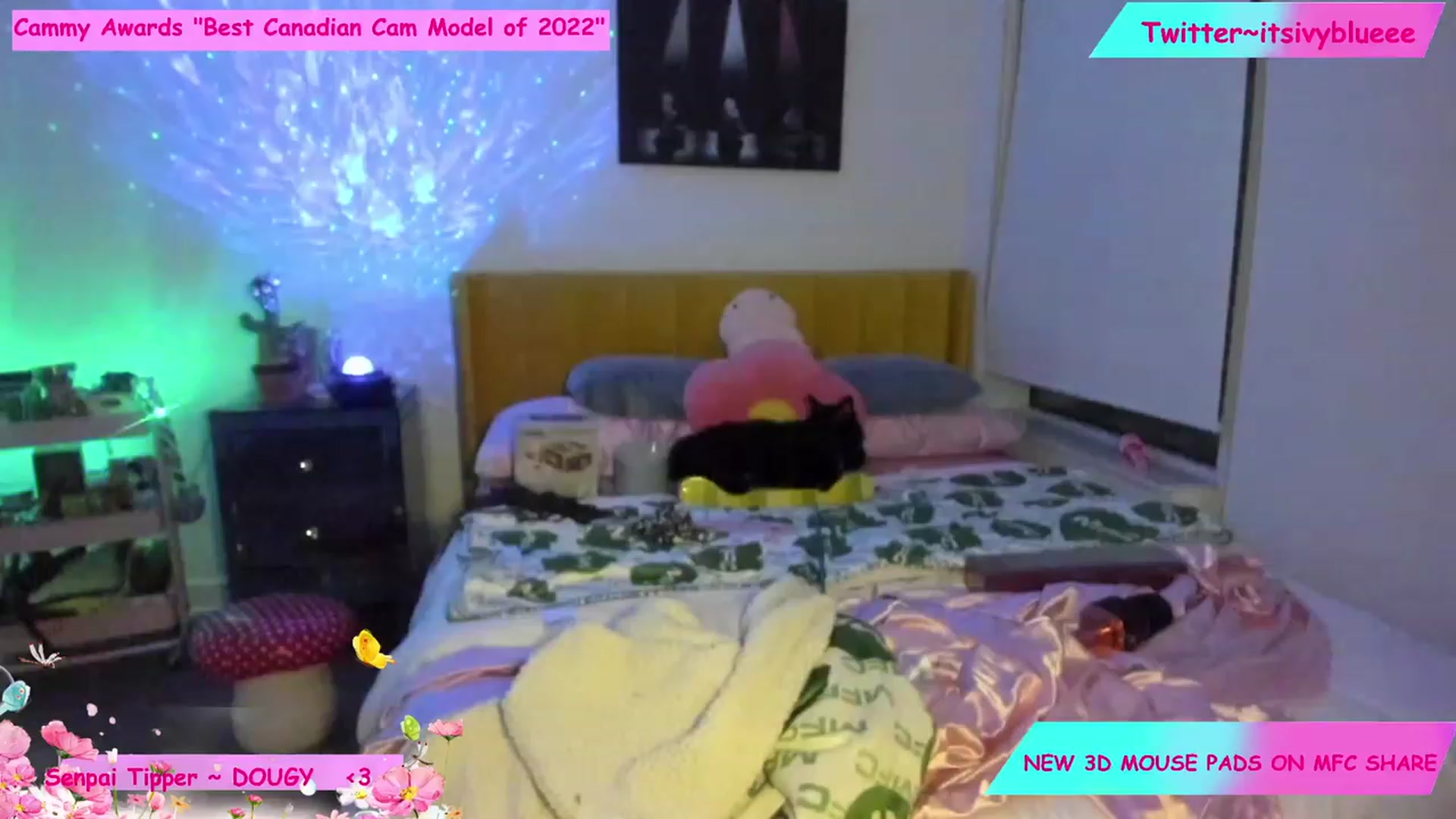 Gallery image thumbnail from Itsivyblue's myfreecams stream on, 11/26/2022, 02:39 image 8 of 20