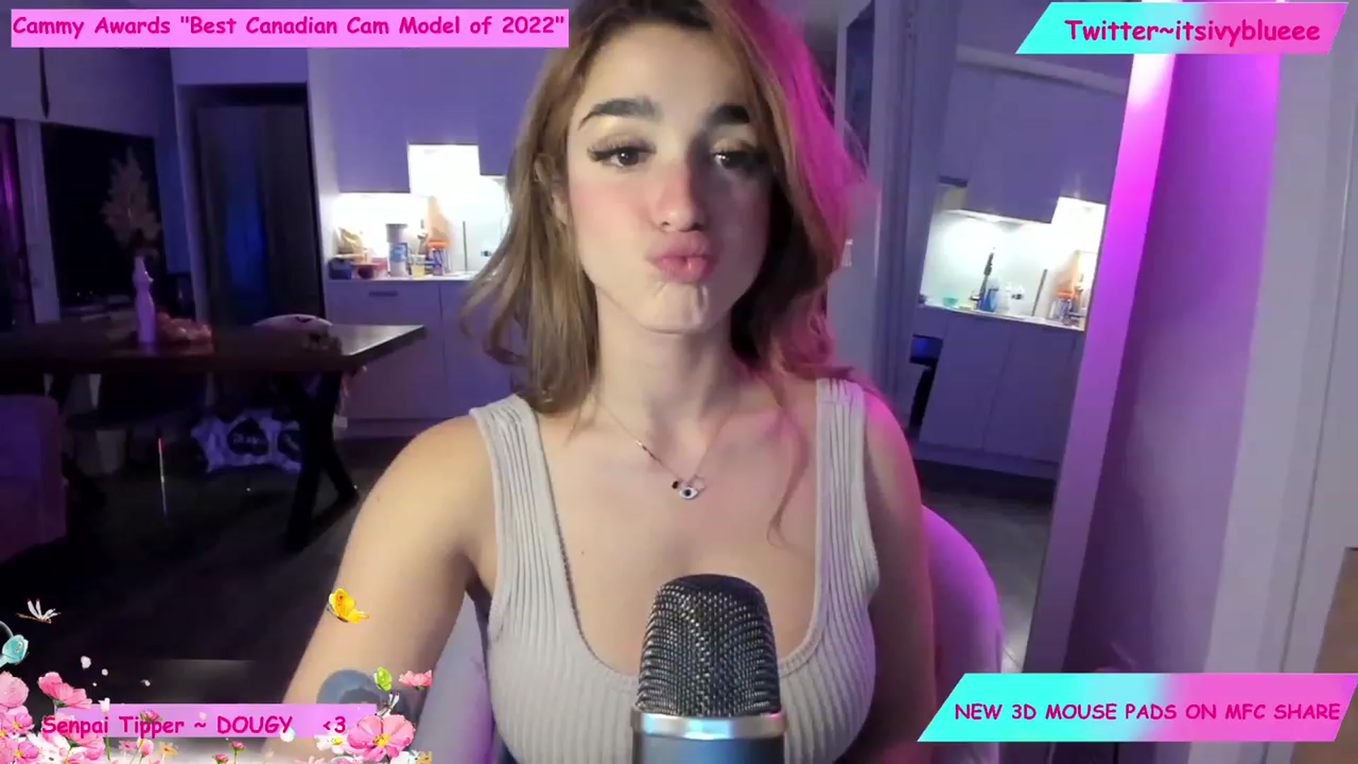 Gallery image thumbnail from Itsivyblue's myfreecams stream on, 01/30/2023, 03:31 image 8 of 20