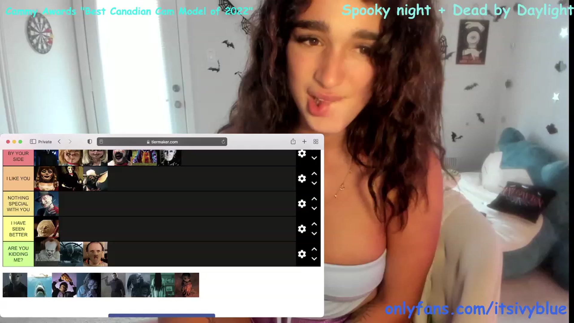 Gallery image thumbnail from Itsivyblue's myfreecams stream on, 09/13/2023, 18:34 image 8 of 20