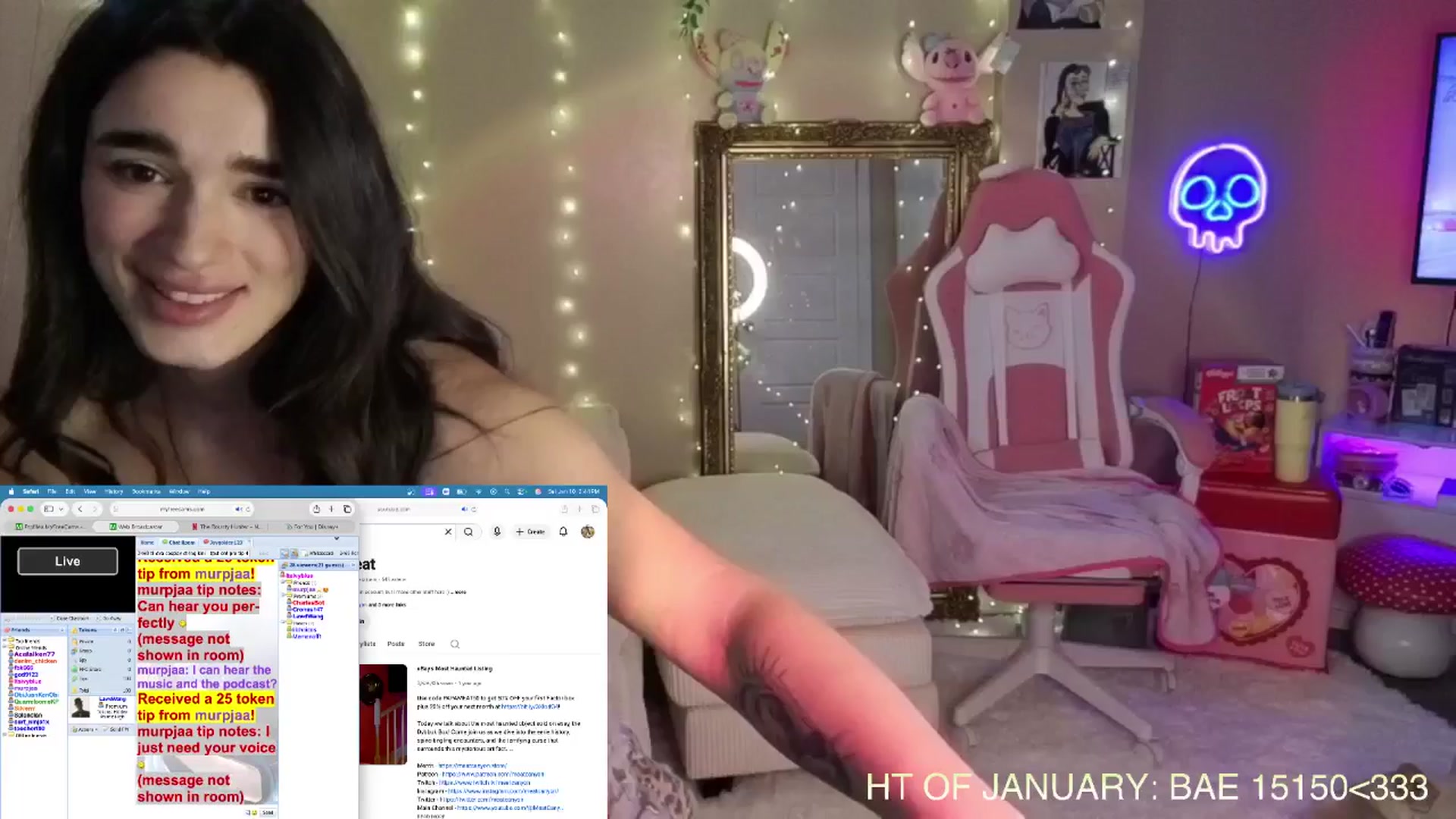 Gallery image thumbnail from Itsivyblue's myfreecams stream on, 01/10/2026, 20:19 image 4 of 20