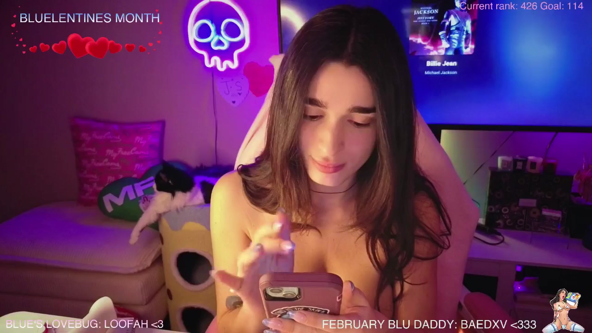 Gallery image thumbnail from Itsivyblue's myfreecams stream on, 02/03/2026, 14:37 image 16 of 20