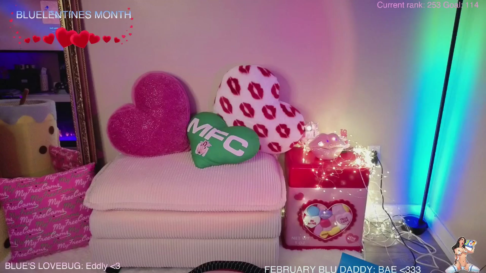 Gallery image thumbnail from Itsivyblue's myfreecams stream on, 02/04/2026, 08:39 image 9 of 20