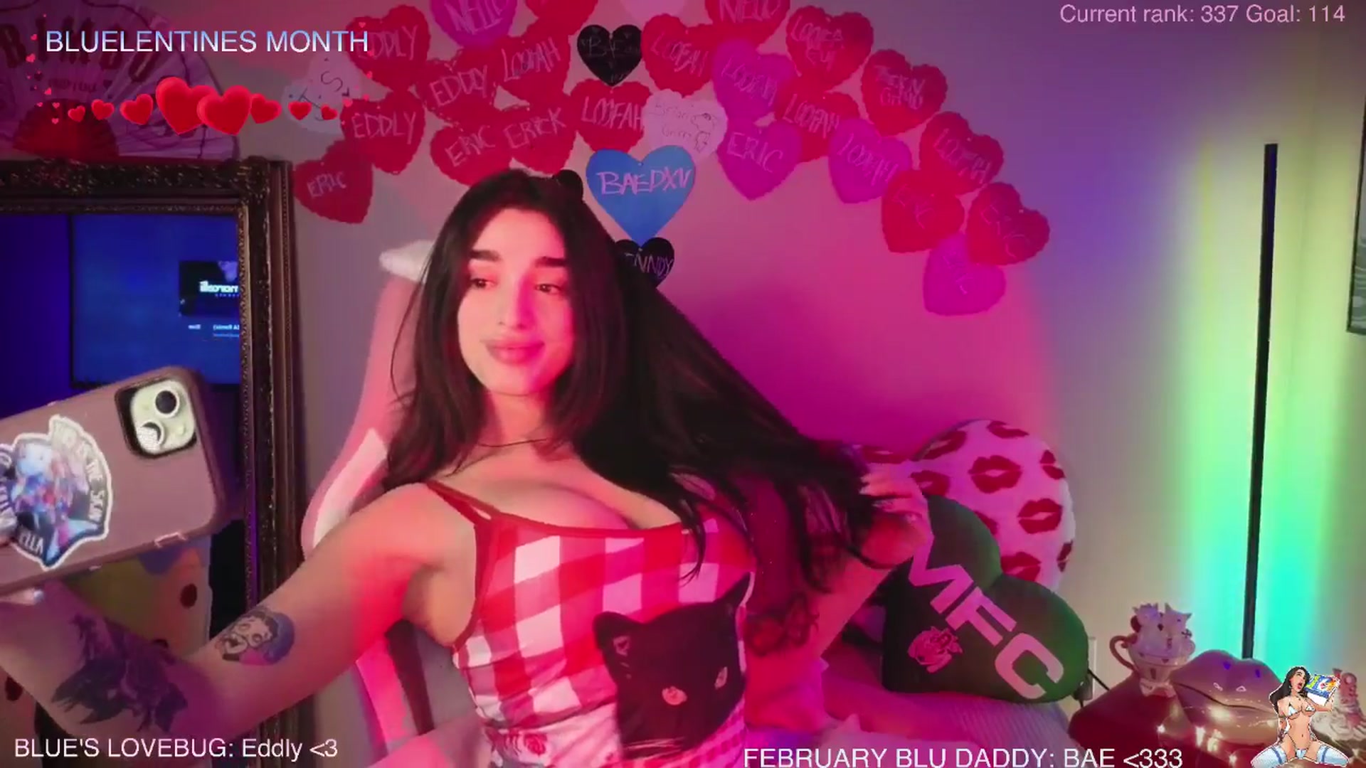 Gallery image thumbnail from Itsivyblue's myfreecams stream on, 02/05/2026, 07:10 image 17 of 20