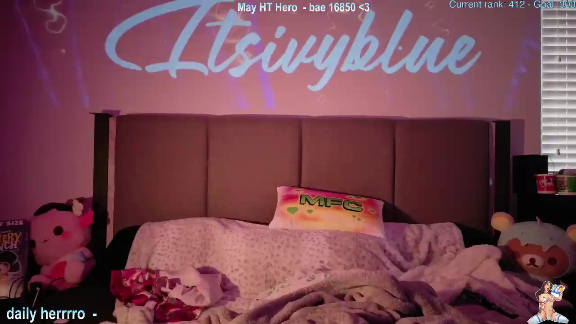 Gallery image thumbnail from Itsivyblue's myfreecams stream on, 05/23/2026, 16:32 image 19 of 20