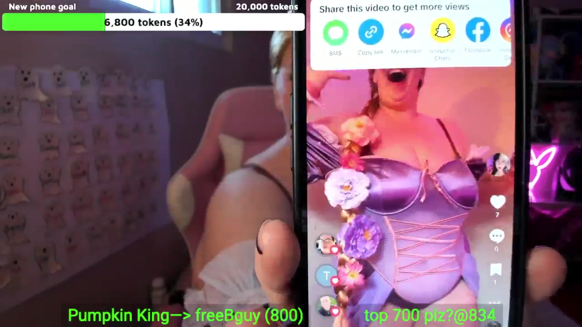 Gallery image thumbnail from Itslaurenxo's myfreecams stream on, 10/31/2025, 19:10 image 8 of 20