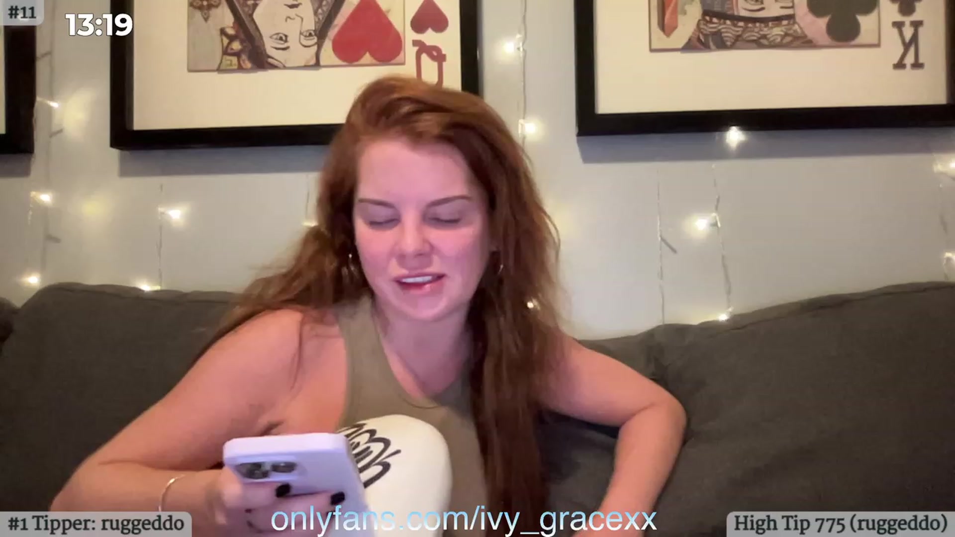Gallery image thumbnail from IvyGrace's myfreecams stream on, 08/24/2023, 07:27 image 14 of 20