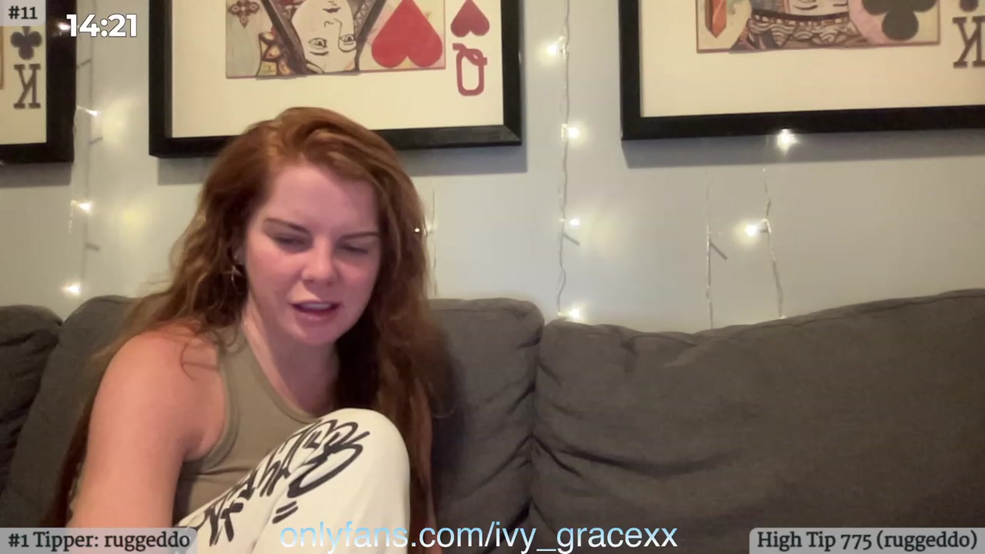 Gallery image thumbnail from IvyGrace's myfreecams stream on, 08/24/2023, 07:27 image 20 of 20