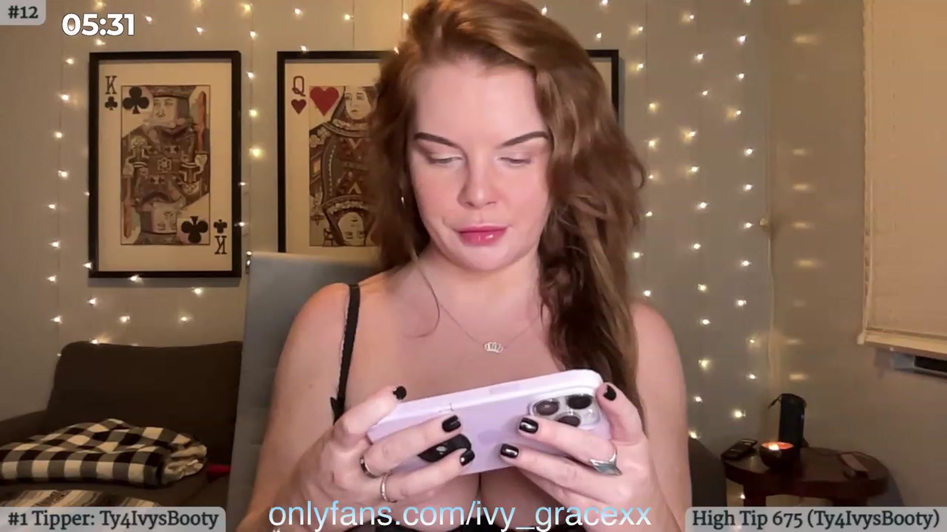 Gallery image thumbnail from IvyGrace's myfreecams stream on, 08/25/2023, 06:09 image 7 of 20