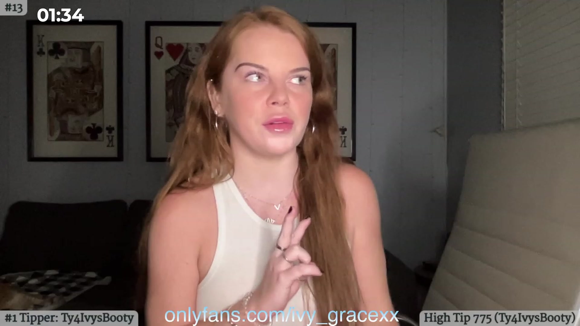 Gallery image thumbnail from IvyGrace's myfreecams stream on, 08/28/2023, 02:38 image 5 of 20