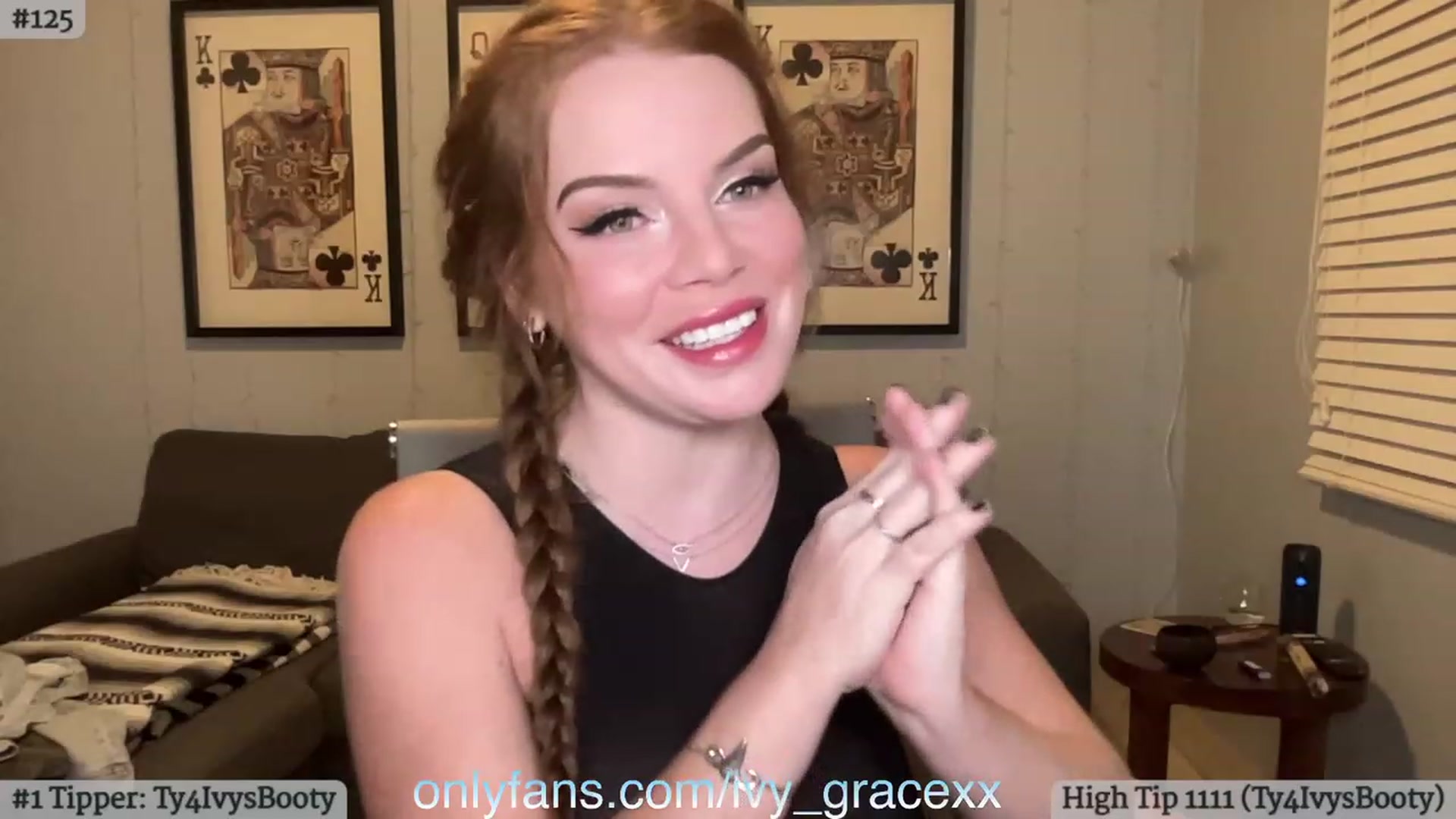 Gallery image thumbnail from IvyGrace's myfreecams stream on, 09/05/2023, 06:00 image 14 of 20