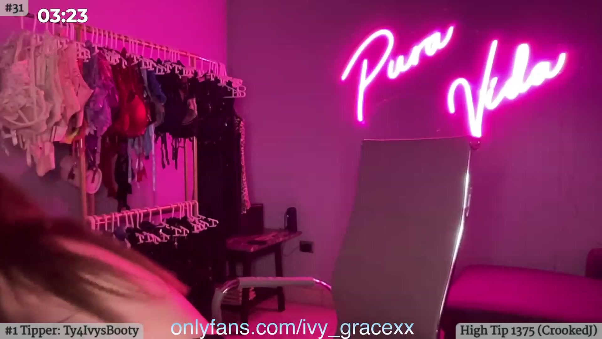 Gallery image thumbnail from IvyGrace's myfreecams stream on, 10/05/2023, 04:07 image 8 of 20